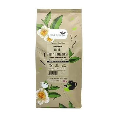 Image of Tea People Decaf English Breakfast 500 g Loose Leaf in Small Catering Pack, DEB 500g