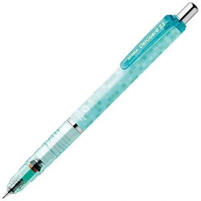 Image of Zebra Mechanical Pencil DelGuard 0.5mm, Square Blue Green Body (P MA85 SQBG)