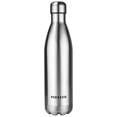 Image of Pioneer Vacuum Insulated Stainless Steel Double Walled Hot/Cold up to 8 Hours BPA Free Reusable Bottle 100% Leak Proof 750 ML, PVB750