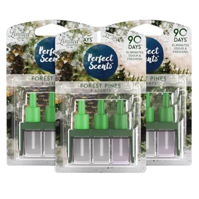 Image of Perfect Scents 3 Air Freshener Refill (3 Pack) Compatible with 3volution Forest Pine 3x20ml