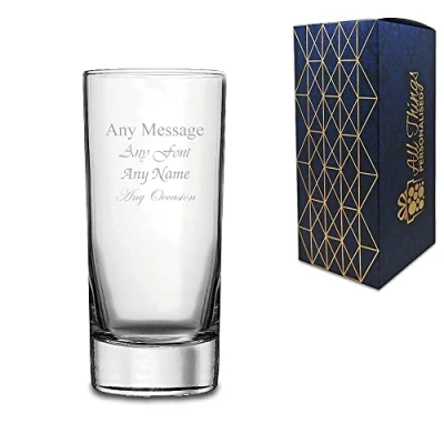 Image of Personalised Engraved 13oz Hiball, Gift Boxed, Personalise with Any Name and Message, Perfect for Occasion