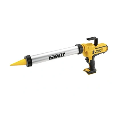 Image of DEWALT DCE580N XJ Caulk Gun Bare, 1 W, 18 V, Yellow/Black, 300 600 ml