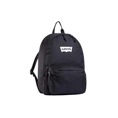 Image of Levi&#039;s Basic Backpack Unisex Rucksack, Size: One Size, Regular black