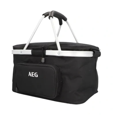 Image of AEG Automotive 10714 26 Litre Cooling Basket KS26 Shopping Insulated Picnic Thermal Bag Cooler