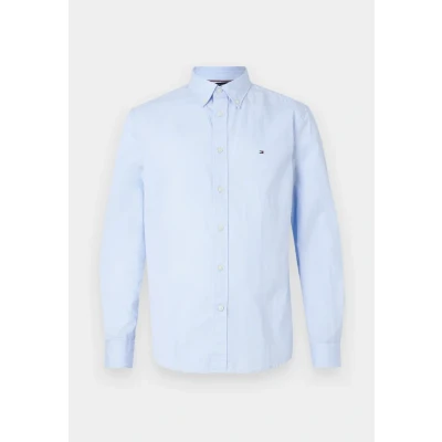Image of Tommy Hilfiger CORE FLEX Solid Shirt Shirt, Men&#039;s, Size: Medium, Sweet blue