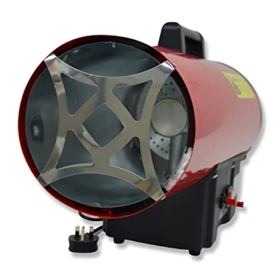Image of Electric/Propane LPG Gas Space Heater Electric Fan Assisted Powerful Workshop Warmer 2, 3, 15, &amp; 30Kw (30KW)