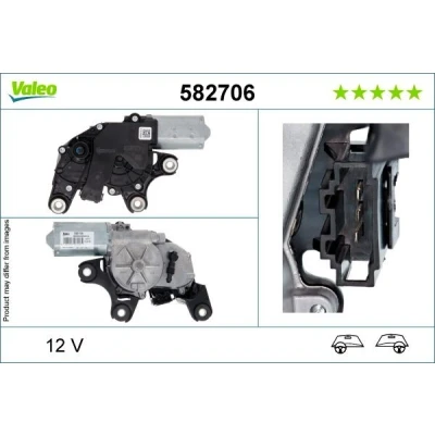 Image of 4479061500, A4479061500 Wiper Motor VALEO 582706 12V Rear Axle Left MERCEDES BENZ: Vito Tourer