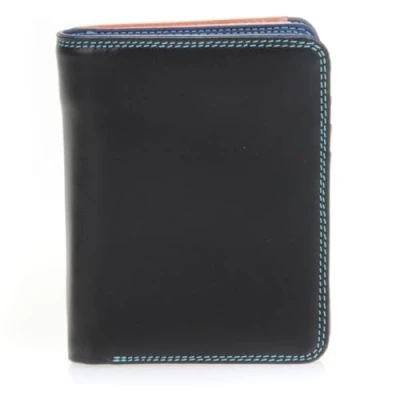 Image of mywalit Leather Women&#039;s Wallet Medium Zip 231 4 Black Pace