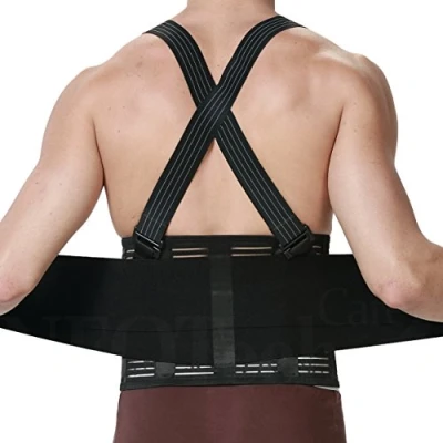 Image of Neotech Care Adjustable Back Support Belt with Removable Braces (Black, Size S)
