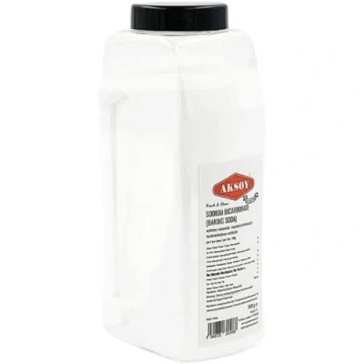 Image of Aksoy Baking Soda 1KG Jar Pure Sodium Bicarbonate Powder, Highest Purity, Food Grade, For Cooking, Baking, Cleaning, &amp; More!