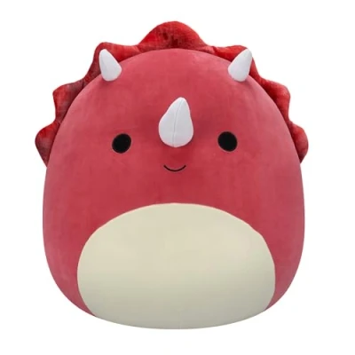 Image of Squishmallows Original 20 Inch Tristan the Red Triceratops