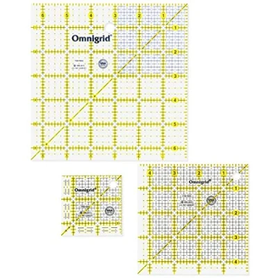 Image of Omnigrid Ruler Set Minis clear