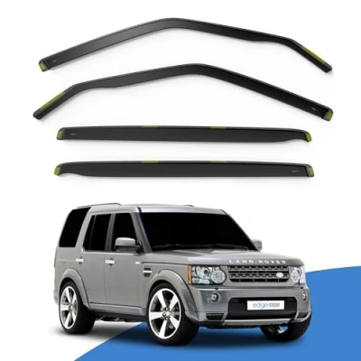 Image of Edgevisors Wind Deflectors Set Fits: Land Rover Discovery MK4 2009 2016 5 Door SUV 4pc