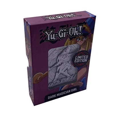 Image of Fanattik 175756 Wizard Yu Gi Oh Limited Edition Metal God Card The Dark Magician Girl, Multi