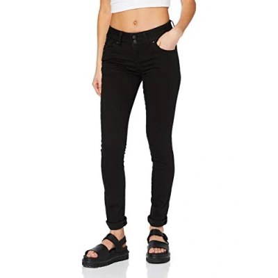 Image of LTB Jeans Women&#039;s Molly M Jeans, Black to Wash 4796, 30W x 32L