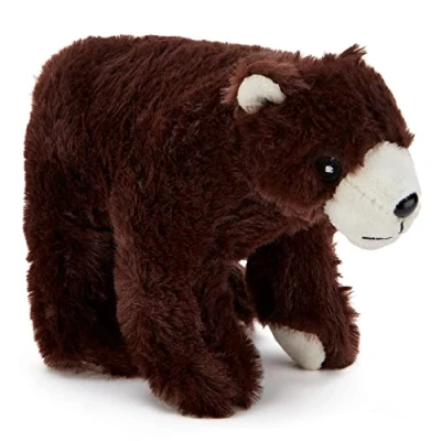 Image of Zappi Co Children&#039;s Soft Cuddly Plush Toy Animal Perfect Snuggly Playtime Companions for Children (12 15cm /5 6&quot;) (Brown Bear)