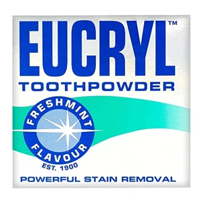 Image of Eucryl Toothpowder Freshmint Flavour 50g, Pack of 12