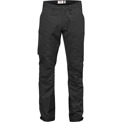Image of Fjällräven Men Abisko Lite Trekking Trousers Dark Grey, Size: 46