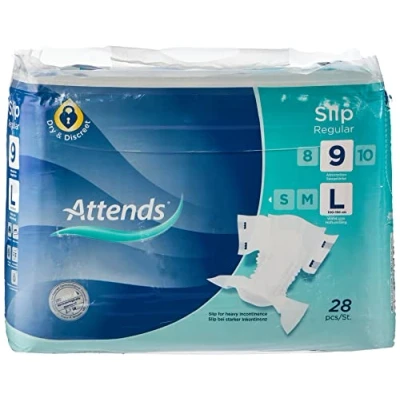 Image of Van Heek 203330 Slip Regular 9 L Heavy Bladder / Incontinence Pads (Pack of 1)