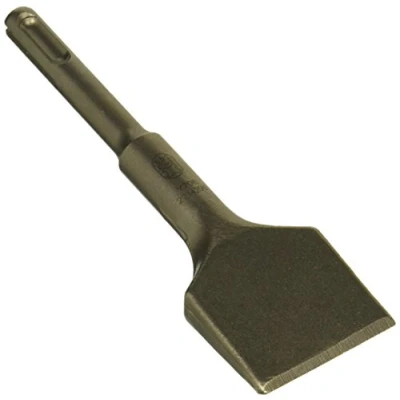 Image of BOSCH HS1485 1 1/2 In. x 5 3/4 Stubby Scaling Chisel SDS plus Bulldog Hammer Steel, Silver