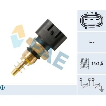 Image of 1365050G00, 1365050G01, 1365050G01000 Sender Unit, coolant temperature FAE 33476