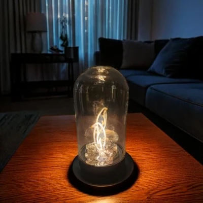 Image of Gleneagles Penguin Neon LED Battery Powered Lamp Cute Desk Lamp, Night Light for Kids Perfect Room Decor, Lights Bedroom &amp; Accessories. Home Decor Light, Bedside Lamp.