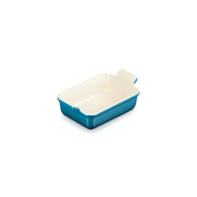 Image of Le Creuset Oven Dish Heritage Deep Teal 19 x 14 cm / 1.1 Liter