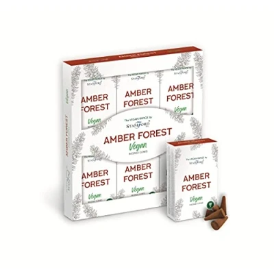 Image of Stamford Vegan Rich Musk Incense Cones 90 (Amber Forest)