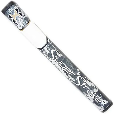 Image of SuperStroke Traxion Flatso Golf Putter Grip, Digi Camo/Tan (Flatso 1.0) Advanced Surface Texture That Improves Feedback and Tack Minimize Grip Pressure with a Unique Parallel Design Tech Port