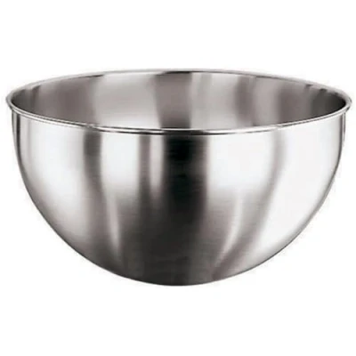 Image of Paderno World Cuisine 12 1/2 Inch Stainless Steel Mixing Bowl