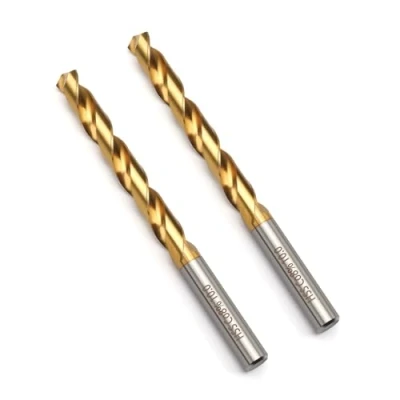 Image of HSAWBIT BOX OF 2 x 10MM M42 HSS DRILL BIT SET/METAL BITS FOR HARD METALS/COBALT STAINLESS STEEL, CAST IRON, Copper