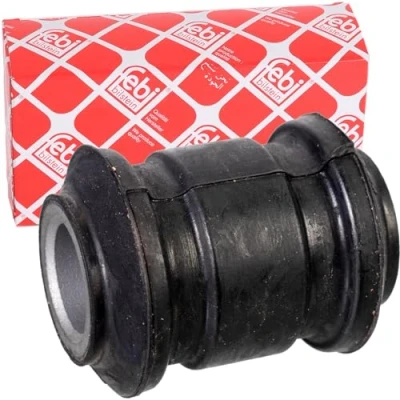 Image of 552272D000 Arm Bushes FEBI BILSTEIN 106331 Rear Axle Left, Right 43mm Elastomer HYUNDAI: Matrix, Tucson, Coupe II, KIA: Sportage II