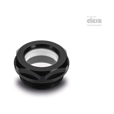 Image of ELESA Oil Level Sight Glass GN 743 18 M27X1.5 BS