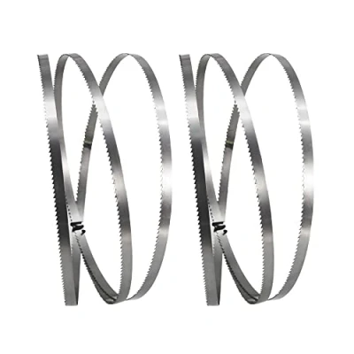 Image of 2pcs 1490mm Bandsaw Blade 58 1/2&quot; x 1/4&quot; (6.35) 10 TPI Woodworking Band Saw Tools Accessories for sch_eppach Basato 1