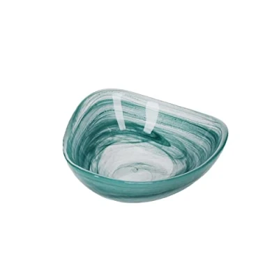 Image of Artesa Glass Serving Bowl 13cm Green