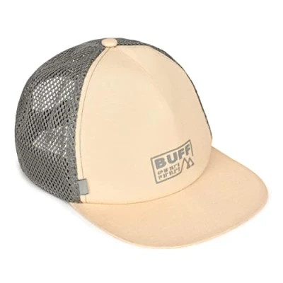 Image of Buff Cap Pack Trucker Solid One Size Grey
