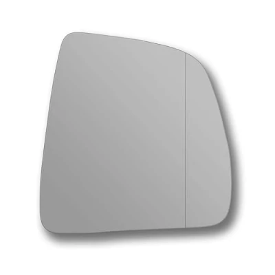 Image of Less4spares Wing Mirror Glass Right Compatible with Fiat Doblo mk2 2010 2020 STICK ON Driver Off Side Blind Spot