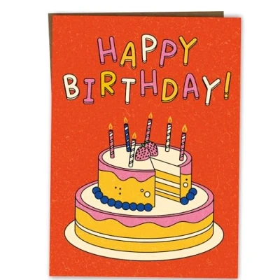 Image of BYANIKA Happy Birthday Card Bday Cards For Him Her Best Friend Boyfriend Girlfriend Husband Wife Partner Sister Brother Colleague