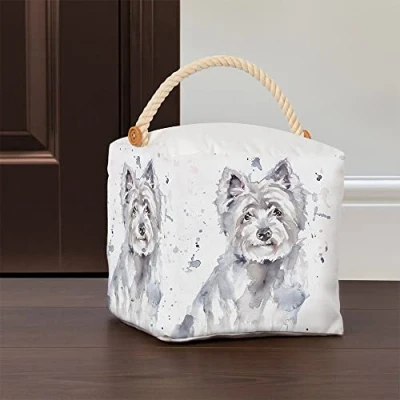 Image of The Leonardo Collection LP48765 Westie Design Doorstop Multi color Accessory