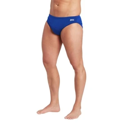 Image of Zoggs Mens Cottesloe Racer Swim Trunks, Royal, 32 UK