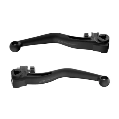 Image of Polisport 91576 Kit of Shatterproof Levers APT GASGAS Black