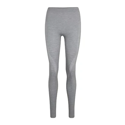 Image of FALKE Men&#039;s Wool Tech Trend 3/4 M TI Functional Yarn Quick Dry 1 Piece Base Layer Bottom, Grey (Grey Heather 3757), XL