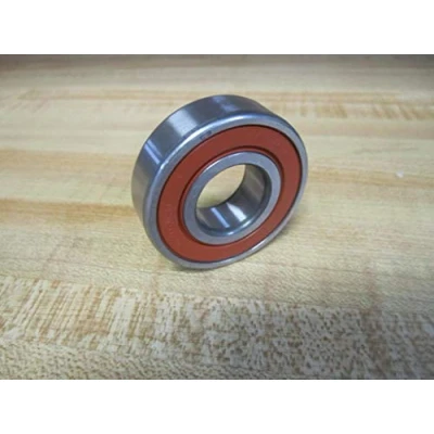 Image of NTN Bearing 6204LU Single Row Deep Groove Radial Ball Bearing, Contact, Normal Clearance, Steel Cage, 20 mm Bore ID, 47 OD, 14 Width, Seal, Open One Side