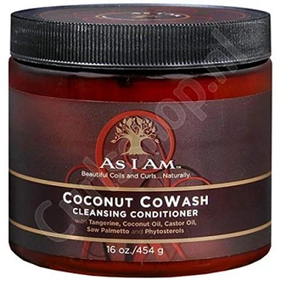Image of As I Am Coconut CoWash Cleansing Conditioner Promotes Healthy Hair 16oz