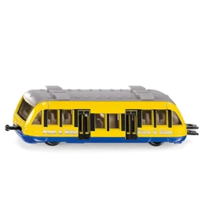 Image of siku 1013, Local Train, Metal/Plastic, Red, Standard railway hitches for connecting to other trains