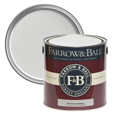 Image of FARROW &amp; BALL ESTATE EGGSHELL 277 DIMPSE 5L*MIXED TO ORDER NON RETURNABLE