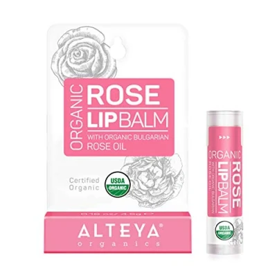 Image of Alteya Organics Rose Lip Balm 5g