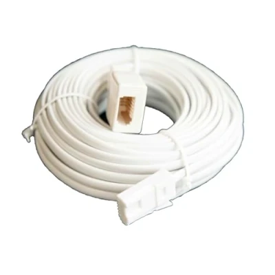 Image of Dencon 10m Telephone Extension Cable for BT Type Phone sockets