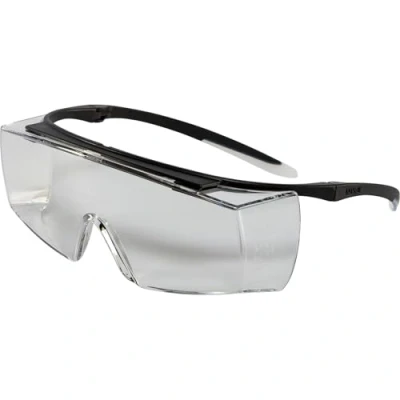 Image of uvex Super OTG Safety Glasses Over for Wearers with 100% UV Protection Anti Fog, Scratch Resistant &amp; Chemical