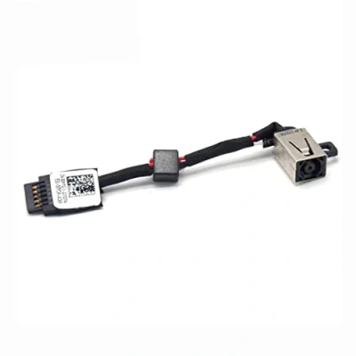 Image of Fleshy Leaf DC Power Jack Harness Cable Replacement for Dell XPS 13 9343 9350 9360 9370 0P7G3 00P7G3